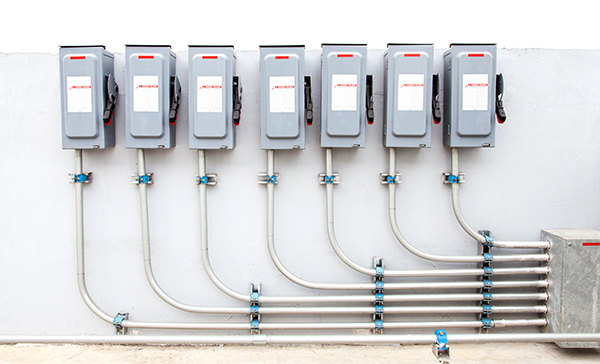 electricboxesonwall
