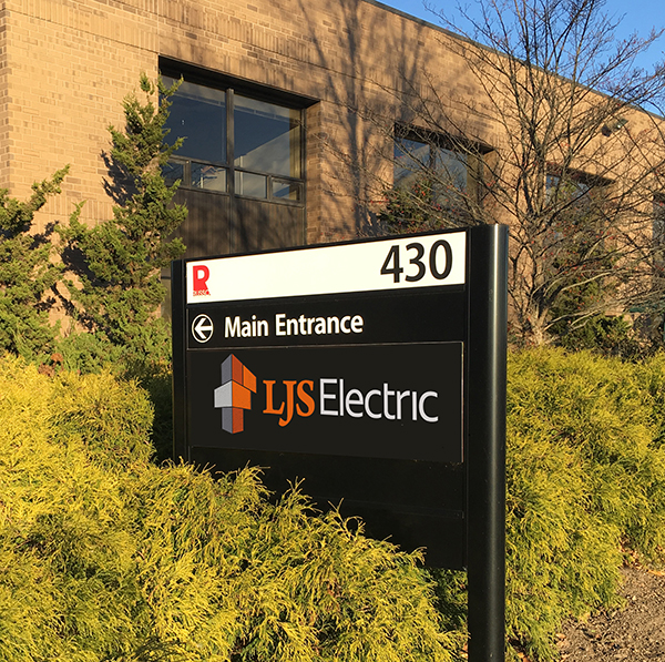 ljs entrance sign